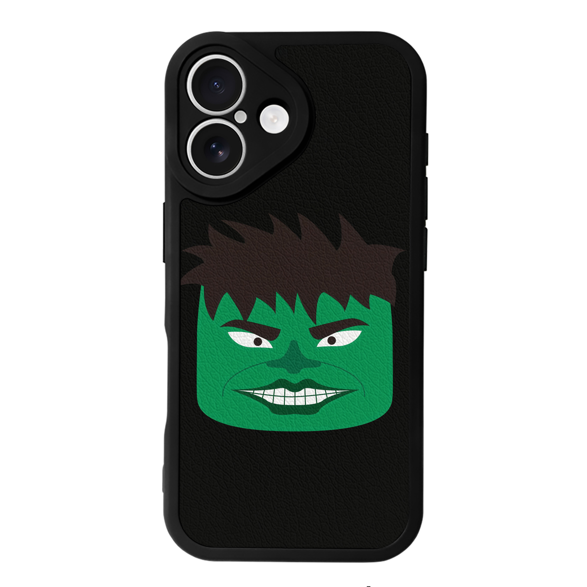 （画像用） アベンジャーズ The Avengers 【iPhone 16シリーズ対応】シリコンスマホケース（レザー調） 材質：シリコン